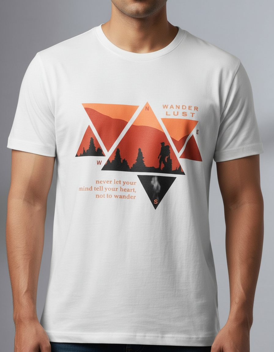 ZAVIRA "WANDERLUST" Aero-Oversized Tee (210 GSM)