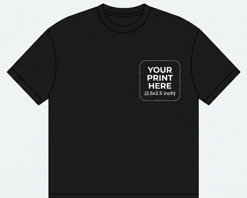 ZAVIRA Custom Studio - Make Your Own Streetwear Tee PC Terry 220 gsm